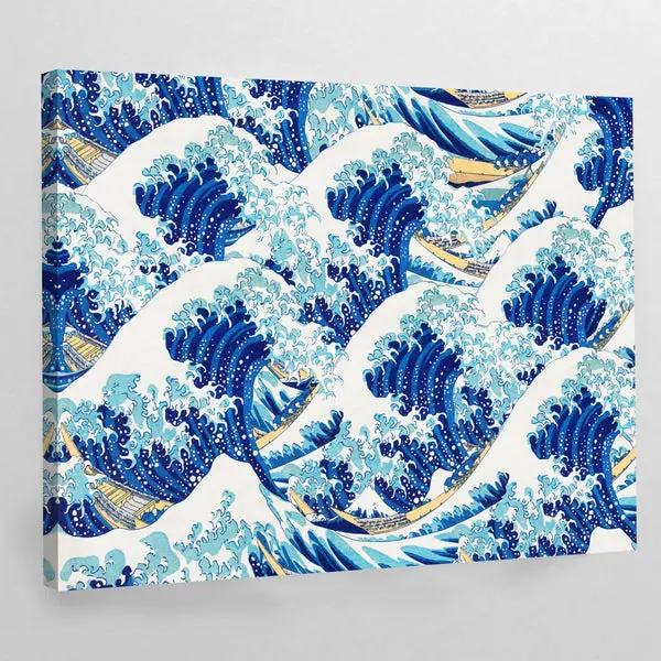 Tableau Moderne La Grande Vague