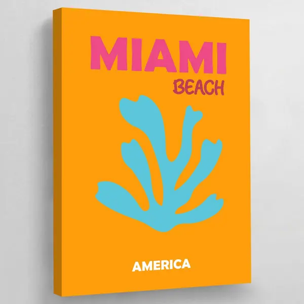 Tableau Moderne Miami