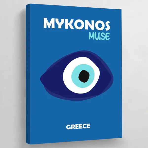 Tableau Moderne Mykonos