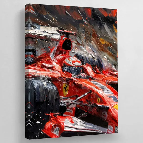 Tableau Voiture Ferrari Street Art