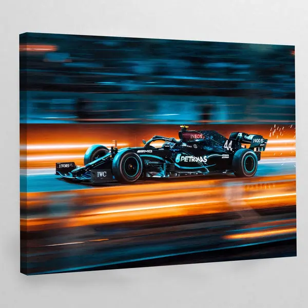 Tableau Voiture Mercedes Hamilton