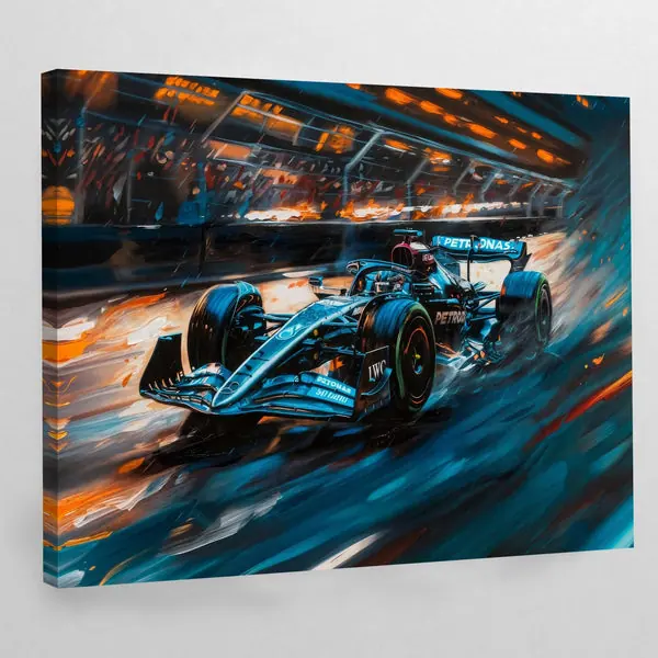 Tableau Voiture Mercedes Formule 1