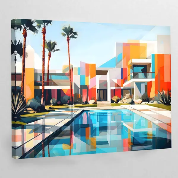 Tableau Moderne Rétro
