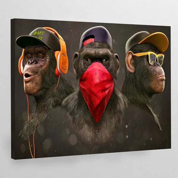 Tableau Singe Moderne