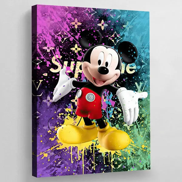 Tableau Mickey Mouse Pop Art
