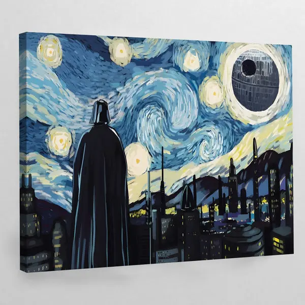 Tableau Dark Vador Street Art