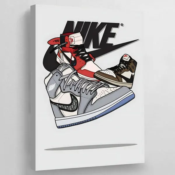 Tableau Chaussures Nike