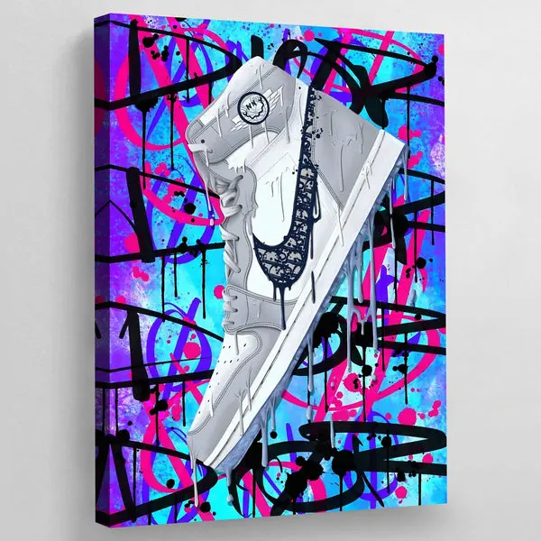Tableau Nike Dior Jordan