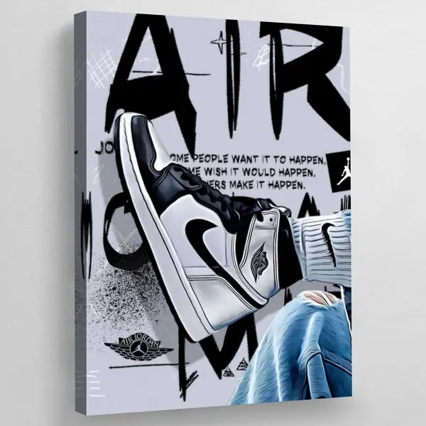 Tableau Nike Air Jordan Noir