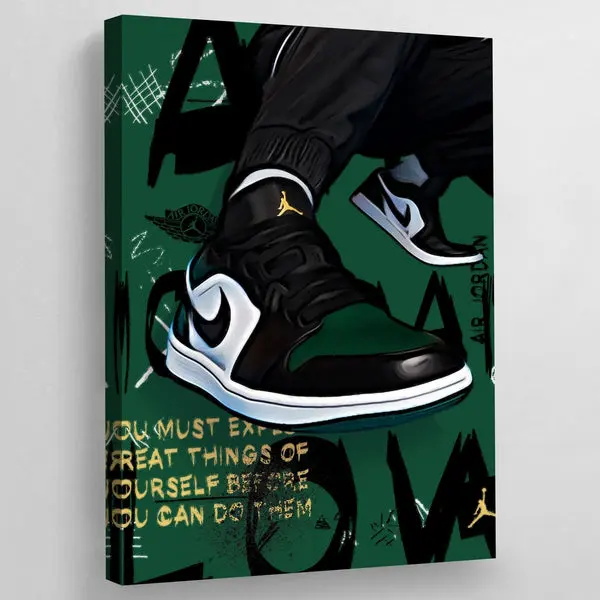Tableau Nike Air Jordan Kaki