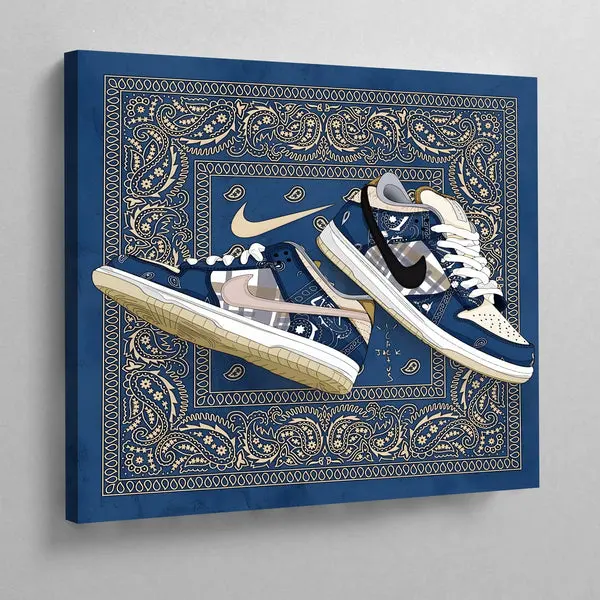 Tableau Nike Travis Scott
