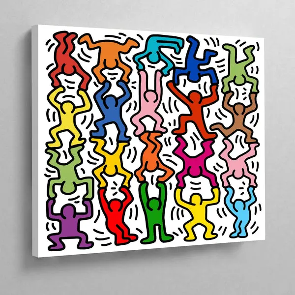 Tableau Keith Haring Pop Art