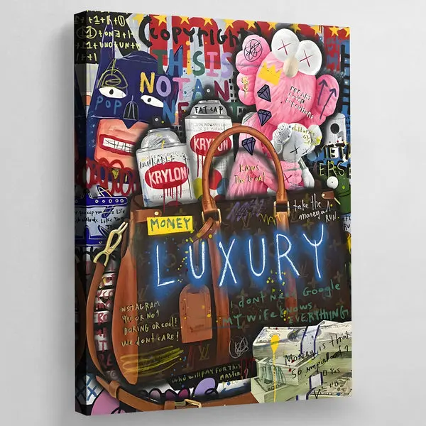 Tableau Graffiti Kaws