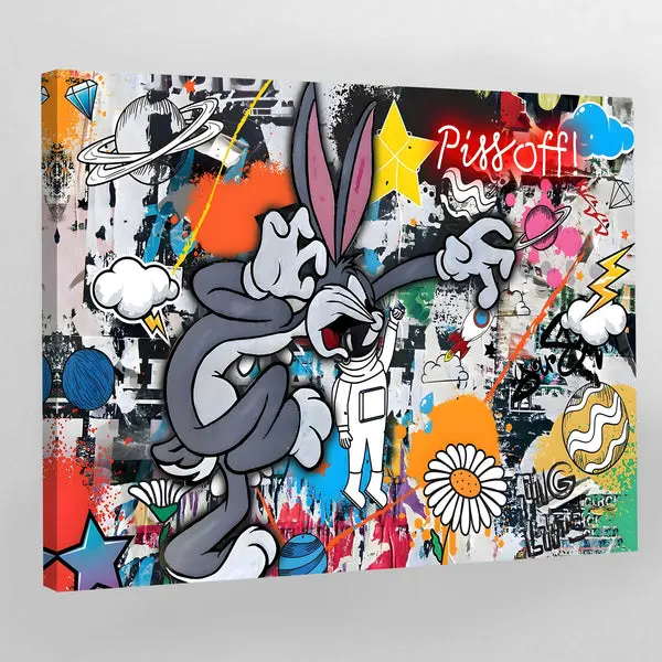 Tableau Pop Bugs Bunny