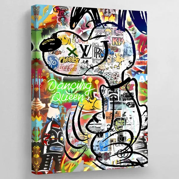 Tableau Cartoon Pop Art