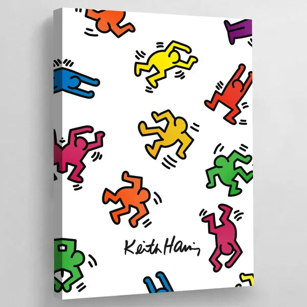 Tableau Pop Art Keith Haring