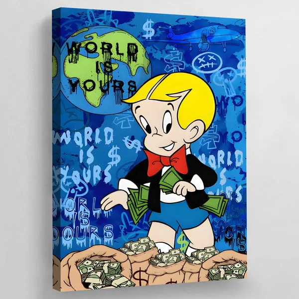 Tableau Pop Art Richie Rich