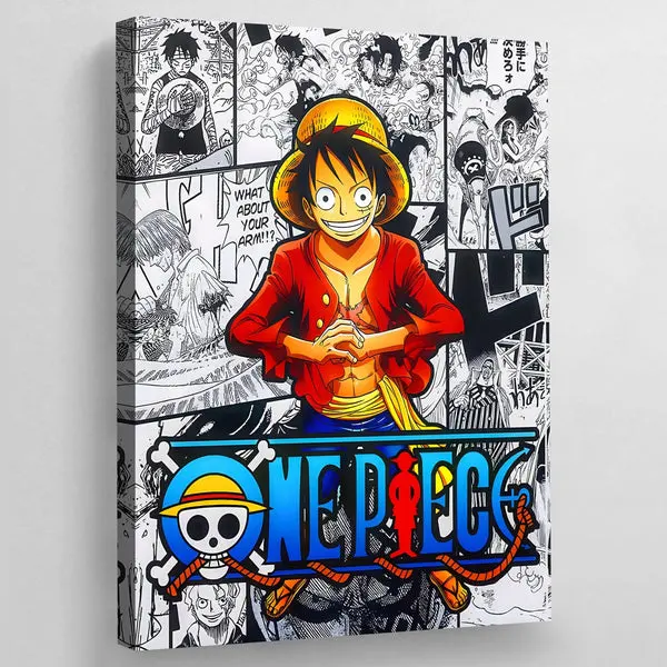 Tableau Manga Capitaine Pirate