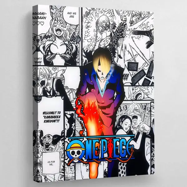 Tableau Manga Cuisinier
