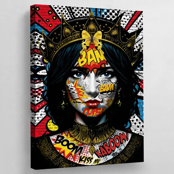 Tableau Pop Culture Femme